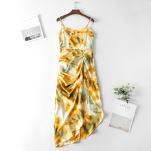Load image into Gallery viewer, Daphne Gele Jurk met Bloemenprint
