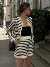 Load image into Gallery viewer, Irene - Gestreiftes Damen Sommer Set
