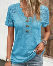 Load image into Gallery viewer, Rochelle - Elegantes Allure Spitzen-T-Shirt