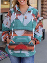 Load image into Gallery viewer, Elise - Hoodie im südwestlichen Stil