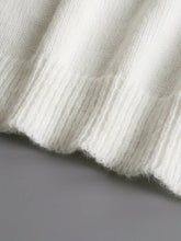 Load image into Gallery viewer, Mariz - Einfarbiger Pullover mit V-Ausschnitt und Knopf