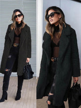 Load image into Gallery viewer, Genelyn - Versteckt Tasche Teddy Mantel
