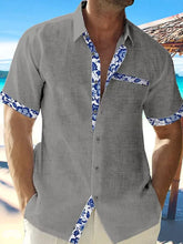 Load image into Gallery viewer, Michael - Blumen Casual Hemd