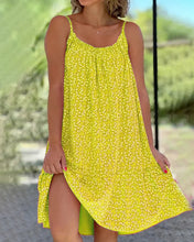 Load image into Gallery viewer, Label - Bedrucktes Camisole-Kleid