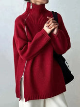 Load image into Gallery viewer, Karina - Roter Baumwollpullover