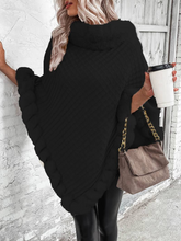 Load image into Gallery viewer, Remma - Eleganter Poncho mit Pelzbesatz