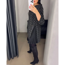 Load image into Gallery viewer, Eleonora - Bedrucktes Kleid mit Rundem Kragen
