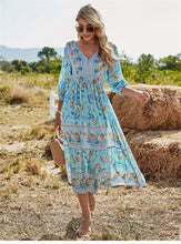 Load image into Gallery viewer, FreeSpirit - Casual Boheemse Jurk