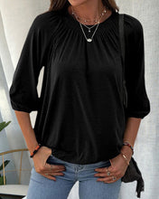 Load image into Gallery viewer, Jessica - Modisches Baumwollsweatshirt mit O-Ausschnitt