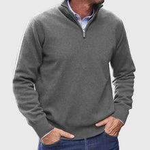 Load image into Gallery viewer, Philip - Kaschmir-Pullover für Männer mit Reißverschluss