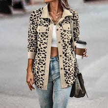 Load image into Gallery viewer, Bella - Trendige leopardendruck jacke