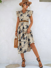 Load image into Gallery viewer, Eulalia - Elegantes Sommerkleid mit Blumendruck