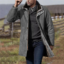 Load image into Gallery viewer, Juni - Herren-Winterjacke mit Sherpa-Futter