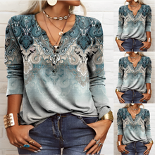 Load image into Gallery viewer, Ara - Tropics Bedruckte Sommerbluse