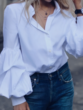 Load image into Gallery viewer, Larina - Puffärmelige Sommer Bluse
