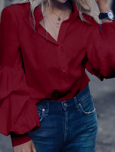 Load image into Gallery viewer, Larina - Puffärmelige Sommer Bluse