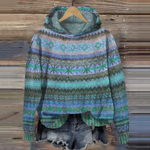Load image into Gallery viewer, Sophia - Vintage-Kapuzenpullover mit Ethno