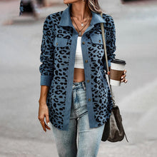 Load image into Gallery viewer, Bella - Trendige leopardendruck jacke