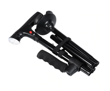 Load image into Gallery viewer, Collapsible Telescopic Folding Cane LED