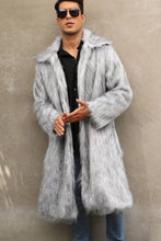 Load image into Gallery viewer, Kino – lange fell-winterjacke für herren