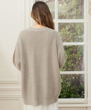 Load image into Gallery viewer, Merly - Kaschmir Cocoon Strickjacke