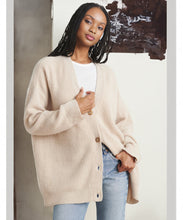 Load image into Gallery viewer, Merly - Kaschmir Cocoon Strickjacke