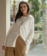 Load image into Gallery viewer, Merly - Kaschmir Cocoon Strickjacke