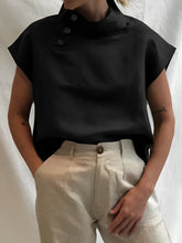 Load image into Gallery viewer, Carmela - Elegante Baumwoll-Leinen-Bluse