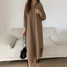 Load image into Gallery viewer, Korina - Langärmeliges Maxikleid von Polo