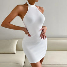 Load image into Gallery viewer, Angelina - Standkragen Ärmelloses Hüft-Wickelkleid