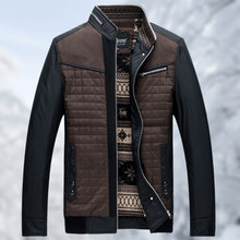 Load image into Gallery viewer, Carlos - Die kuschelig warme Jacke mit elegantem Innen-Print