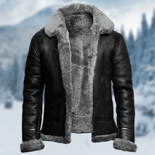 Load image into Gallery viewer, Lino - Die kuschelig warme und widerstandsfähige Lederjacke