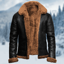 Load image into Gallery viewer, Lino - Die kuschelig warme und widerstandsfähige Lederjacke