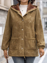 Load image into Gallery viewer, Camilla - Winterjacke mit Blattmotiv