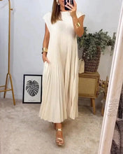 Load image into Gallery viewer, Carmela - Ärmelloses plissiertes Kleid