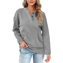 Load image into Gallery viewer, Rosalina - Eleganter V-Ausschnitt Pullover