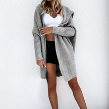 Load image into Gallery viewer, LARISA - Kuschelige strickjacke mit kapuze