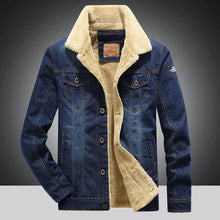 Load image into Gallery viewer, Ralph - Herren Fleece Denim Jacke