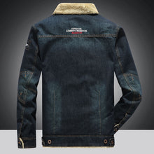 Load image into Gallery viewer, Ralph - Herren Fleece Denim Jacke