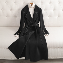 Load image into Gallery viewer, Maria Fe - Woll-Trenchcoat