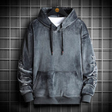 Load image into Gallery viewer, Alan - Luxuriöser Herren-Kapuzenpullover aus Samt