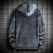 Load image into Gallery viewer, Alan - Luxuriöser Herren-Kapuzenpullover aus Samt