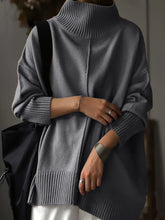 Load image into Gallery viewer, Jelai - Eleganter Rollkragenpullover gestrickt