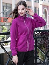Load image into Gallery viewer, Renata - Gemütliche Hochkragen Fleecejacke