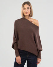 Load image into Gallery viewer, Roza - Asymmetrischer Cloud Drapierter Pullover