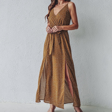 Load image into Gallery viewer, Gloria - Elegante maxi jurk met bloemen