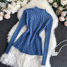 Load image into Gallery viewer, Damenpullover Herbst Winter | Damenbekleidung Herbst Winter - Gestrickt