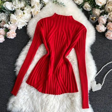 Load image into Gallery viewer, Damenpullover Herbst Winter | Damenbekleidung Herbst Winter - Gestrickt