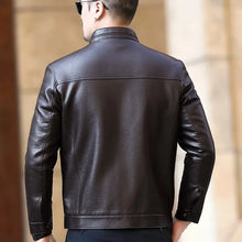 Load image into Gallery viewer, Homer - Natürliche Lederjacke