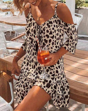 Load image into Gallery viewer, Lilibeth - Kleid mit Leopardenmuster